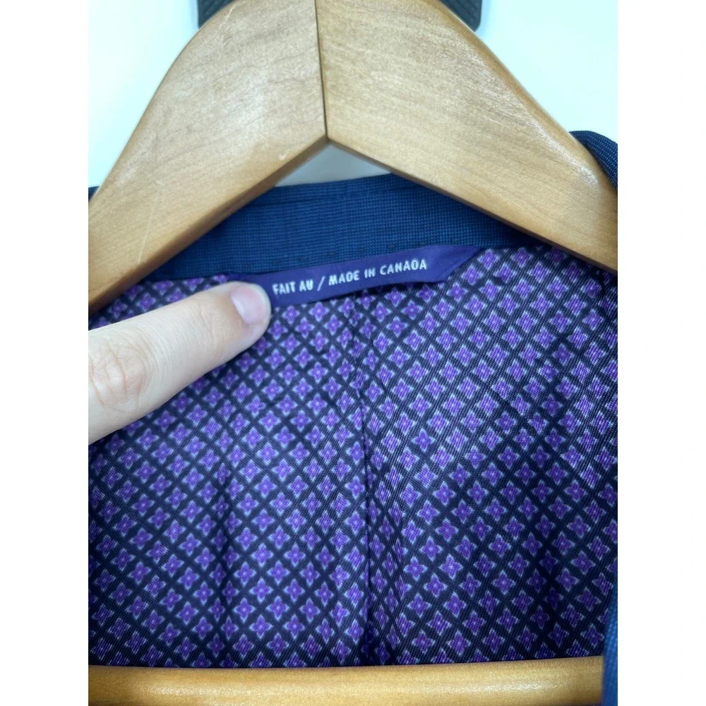 Ted Baker London Endurance Blue‎ Men's Blazer Sport Coat Jacket 44L